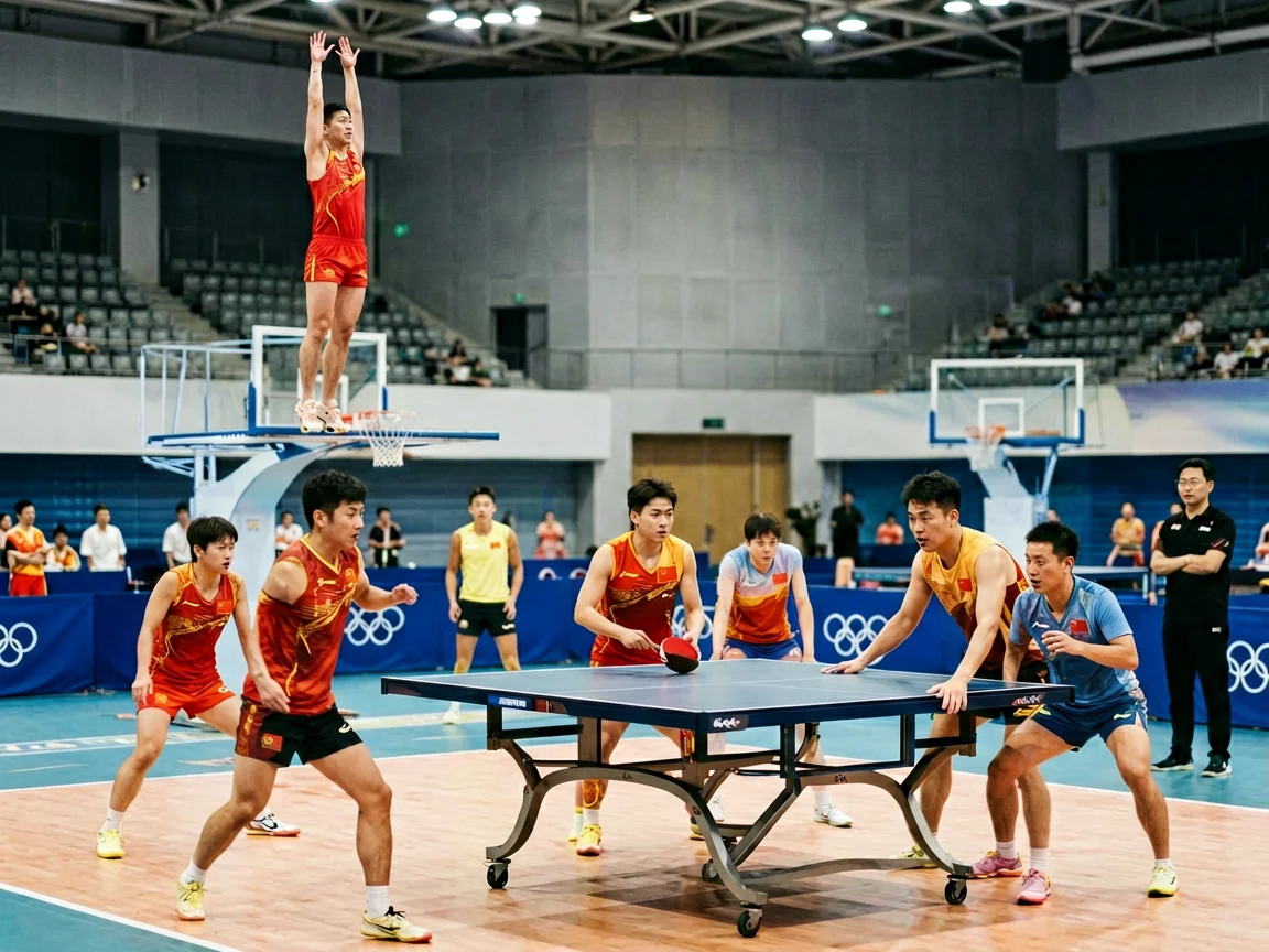 体育赛场准备,构造商积分